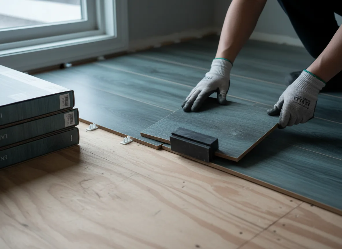 Luxury Vinyl Plank Installation company in Longford, KS